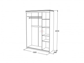 Шкаф купе 3-х дверный Ольга 13 в Копейске - kopejsk.mebel74.com | фото 3