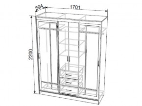 Шкаф-купе ШКП 1 NN в Копейске - kopejsk.mebel74.com | фото 3