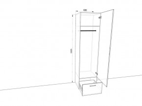 Шкаф распашной Ш639ЯБК Жемчуг в Копейске - kopejsk.mebel74.com | фото 2