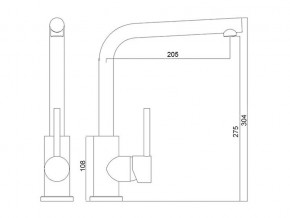 Смеситель Impact LM2104 в Копейске - kopejsk.mebel74.com | фото 2