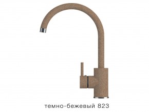 Смеситель кухонный Элара Tolero Темно-бежевый 823 в Копейске - kopejsk.mebel74.com | фото