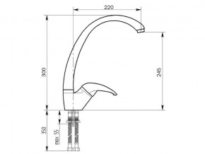 Смеситель MS-001 в Копейске - kopejsk.mebel74.com | фото 2