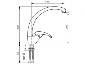 Смеситель MS-007 в Копейске - kopejsk.mebel74.com | фото 2