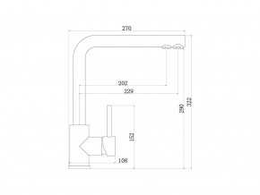 Смеситель Sprint logic LM2196 Stainless Steel в Копейске - kopejsk.mebel74.com | фото 2