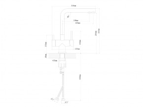 Смесители Florentina Арес Нержавеющая сталь в Копейске - kopejsk.mebel74.com | фото 2