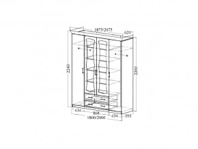 Спальня Венеция 2 в Копейске - kopejsk.mebel74.com | фото 3