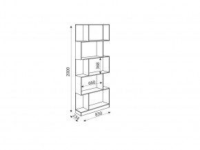 Стеллаж Дуглас модуль 5 в Копейске - kopejsk.mebel74.com | фото 2