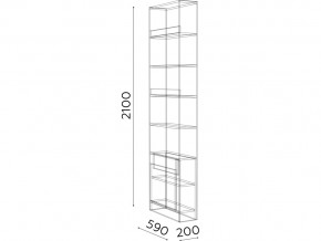 Стеллаж Гринвич мод.10 в Копейске - kopejsk.mebel74.com | фото 2