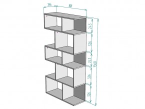 Стеллаж S6 в Копейске - kopejsk.mebel74.com | фото 3