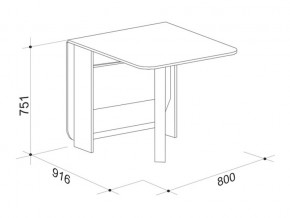 Стол-книжка Мечта 2 в Копейске - kopejsk.mebel74.com | фото 6