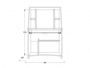 Стол компьютерный СК 3 венге/млечный дуб в Копейске - kopejsk.mebel74.com | фото 2