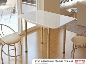 Стол обеденный белый глянец в Копейске - kopejsk.mebel74.com | фото