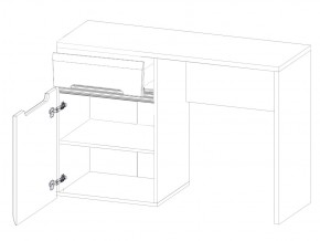 Стол туалетный S205-ТОL1D1S Ацтека белый в Копейске - kopejsk.mebel74.com | фото 2