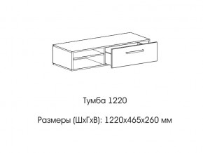 Тумба 1220 (низкая) в Копейске - kopejsk.mebel74.com | фото