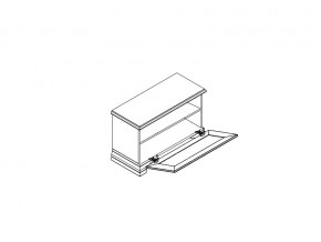 Тумба для обуви S320-SFK1B Кентаки Белый в Копейске - kopejsk.mebel74.com | фото 2