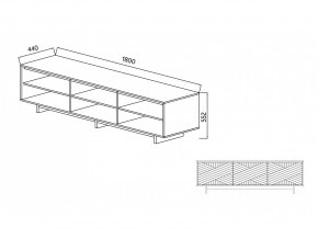 Тумба для ТВА Moderno-1800 Ф3 в Копейске - kopejsk.mebel74.com | фото 4