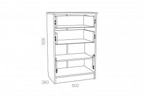 Тумба Оливия НМ 040.45 Х в Копейске - kopejsk.mebel74.com | фото 2