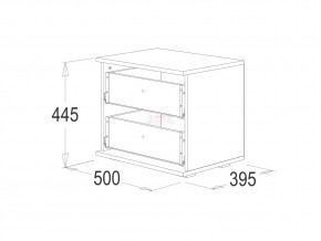 Тумба с 2-мя ящиками Ольга 14 в Копейске - kopejsk.mebel74.com | фото 2