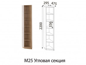 Угловая секция Глэдис М25 Дуб золото в Копейске - kopejsk.mebel74.com | фото 2