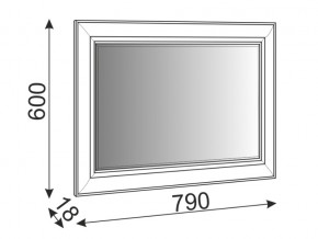 Зеркало Саванна М07 в Копейске - kopejsk.mebel74.com | фото 2